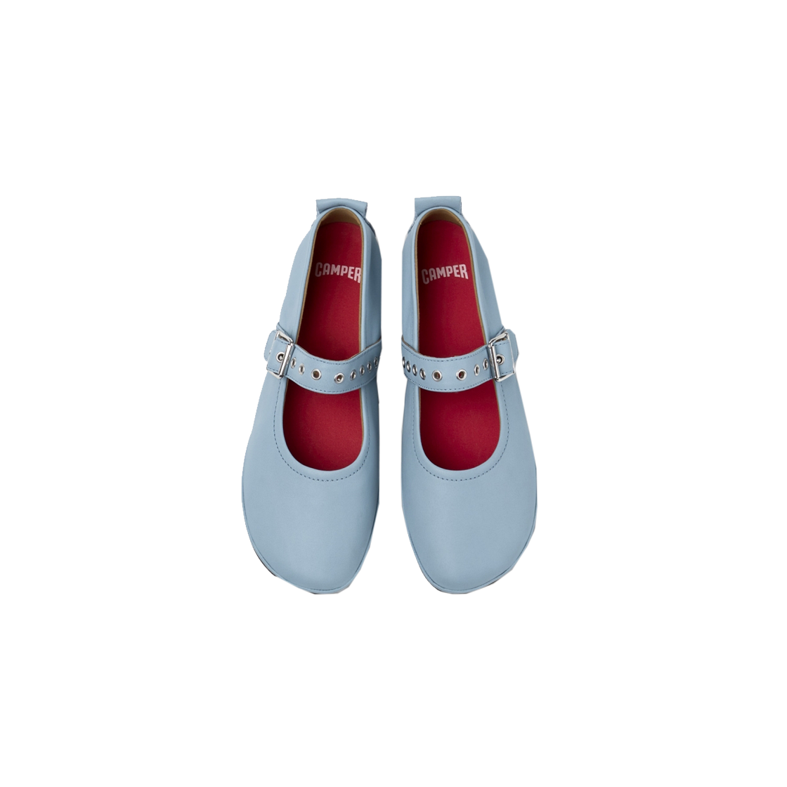 캠퍼 여성 라이트 니나 플랫슈즈 라이트블루(Camper Woman Right Nina Flat Light Blue) - 3