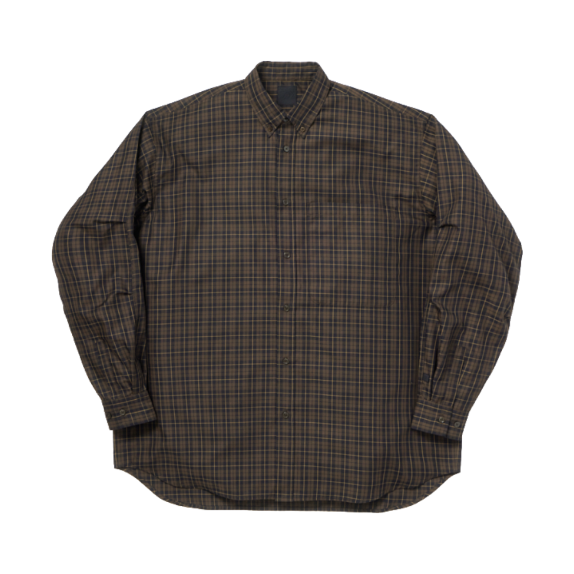 다이와 피어39 테크 버튼 다운 셔츠 롱슬리브 플래드 라이트 브라운 - 26FW(DAIWA PIER39 Tech Button Down Shirt LS Plaids Light Brown - 26FW) - 1