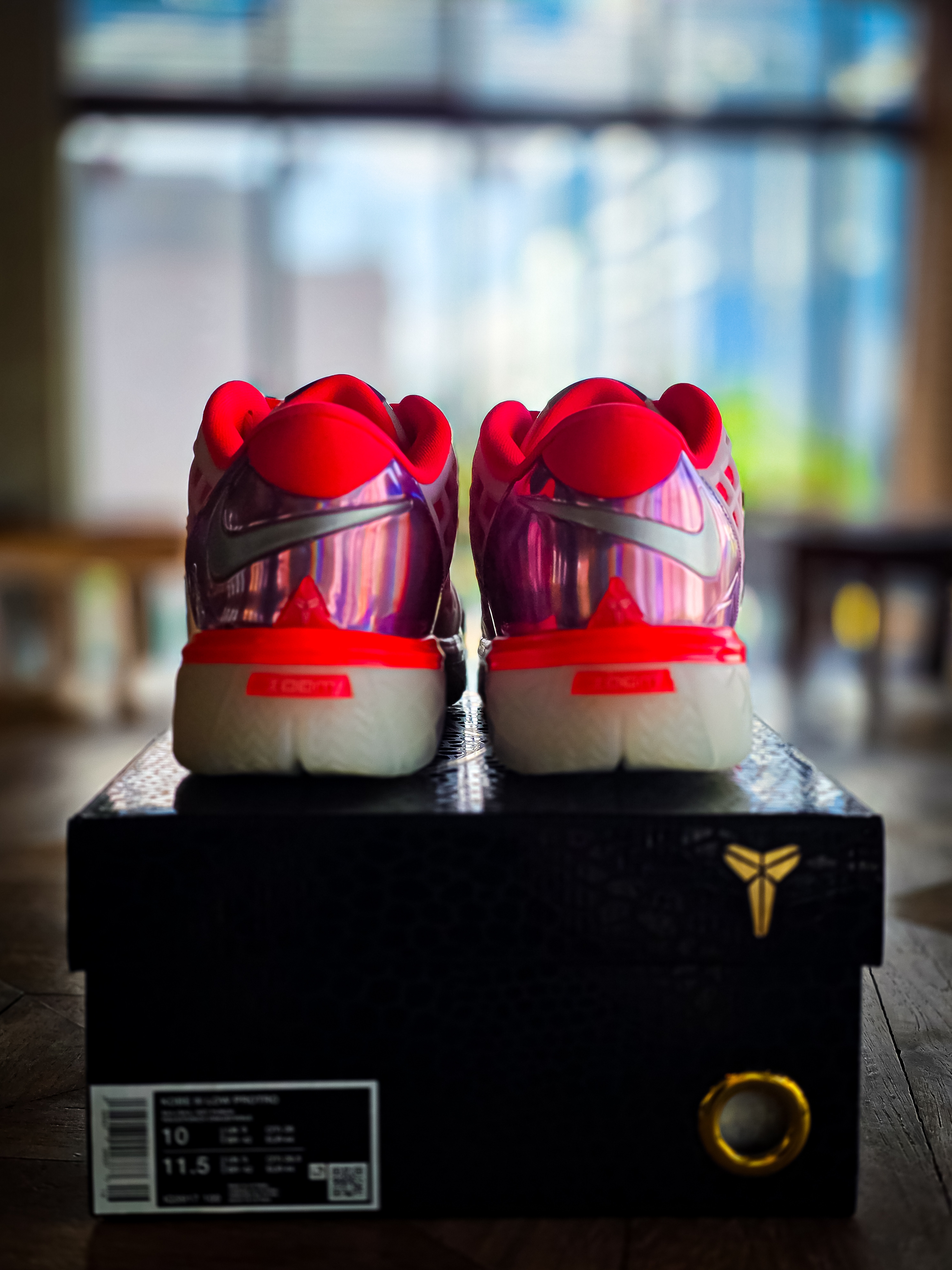 Nike Kobe 3 Low Protro Sail and Hot Punch 착용 스타일 - 8