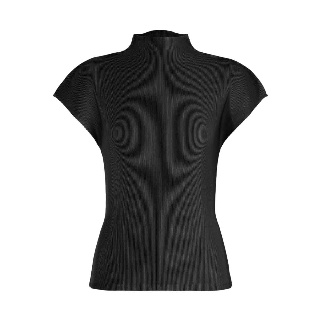 PP63-FK293-17 / PP68-FK293-17 (W) Pleats Please Issey Miyake Mist August High Neck Top Charcoal