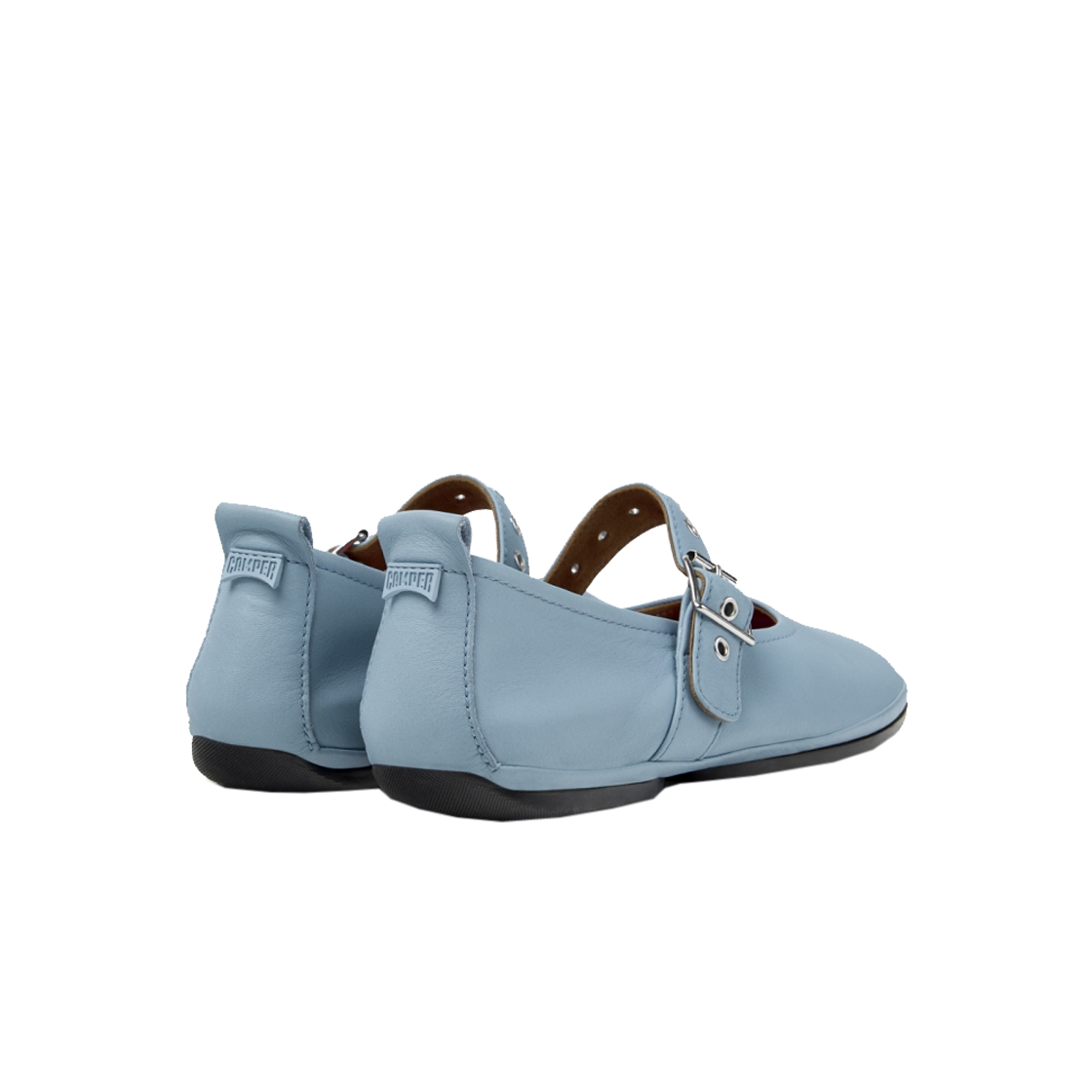 캠퍼 여성 라이트 니나 플랫슈즈 라이트블루(Camper Woman Right Nina Flat Light Blue) - 4