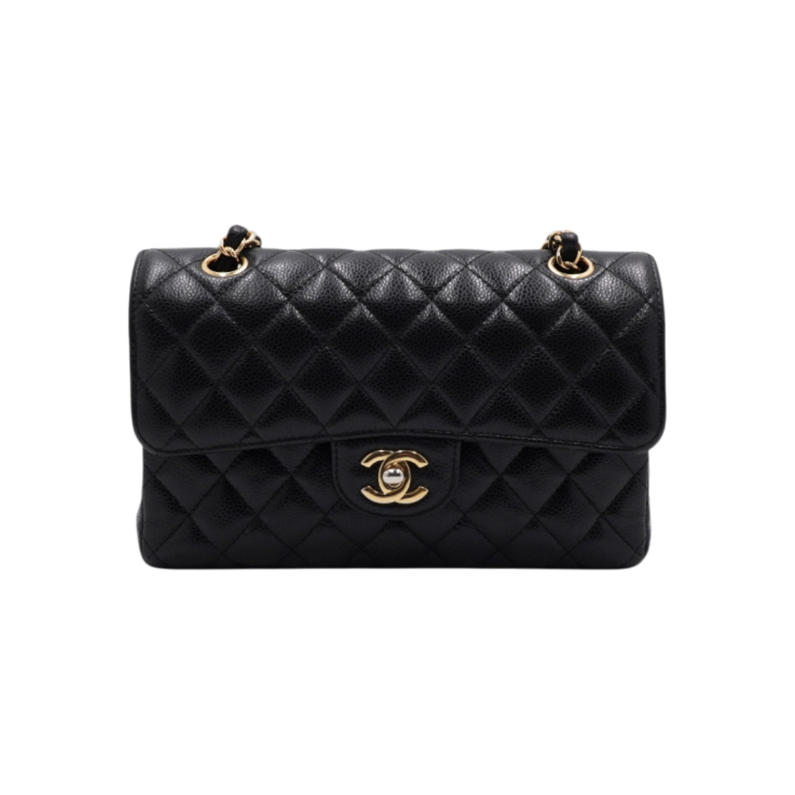 ITLGAUGQTH6V Chanel A01113 Caviar Classic Small Flap CC Shoulder Bag