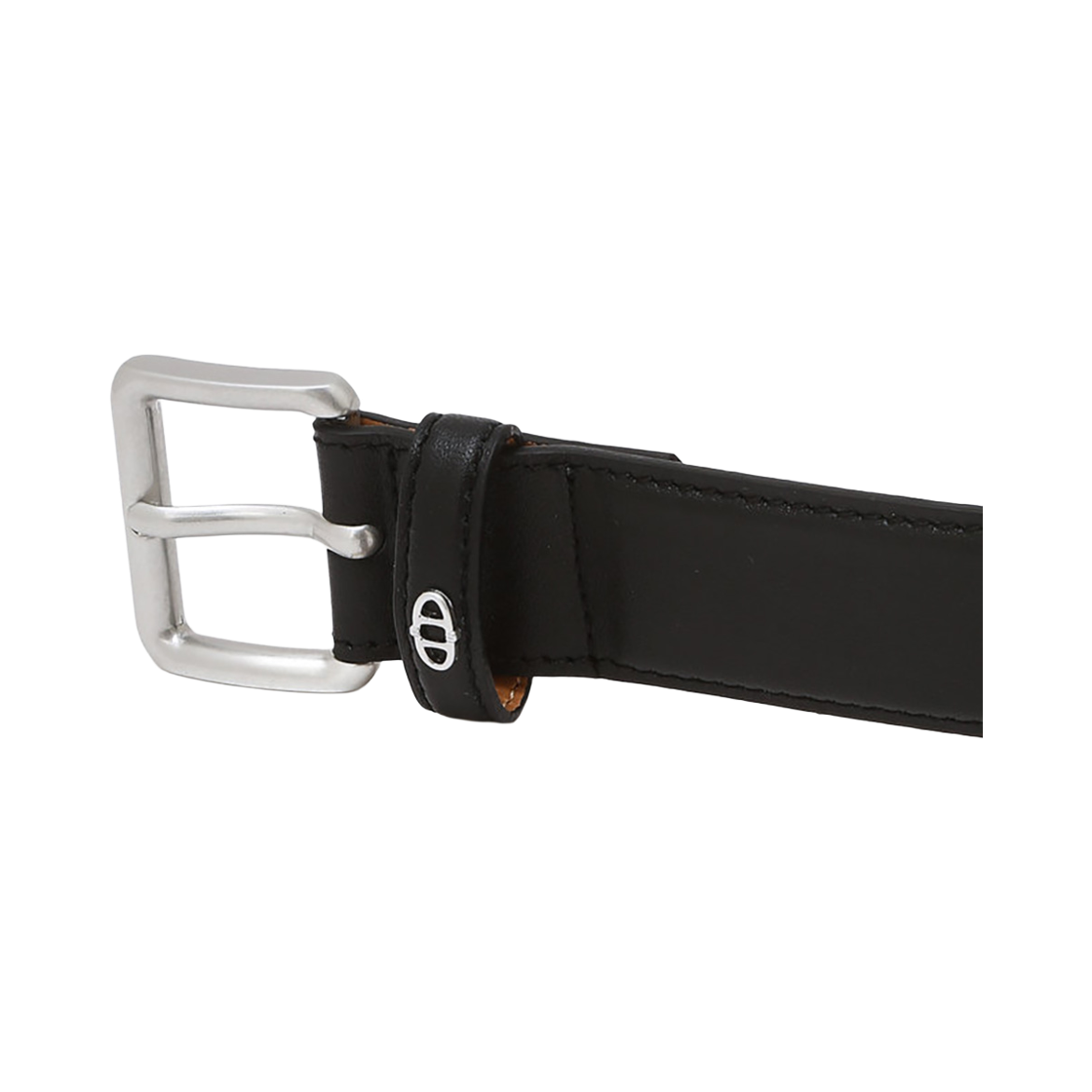 아떼 바네사브루노 액세사리 블랙 로고장식 소가죽 벨트 AABE6F103BK 블랙(Athe Vanessabruno Acc Black Logo Leather Belt Black) - 3