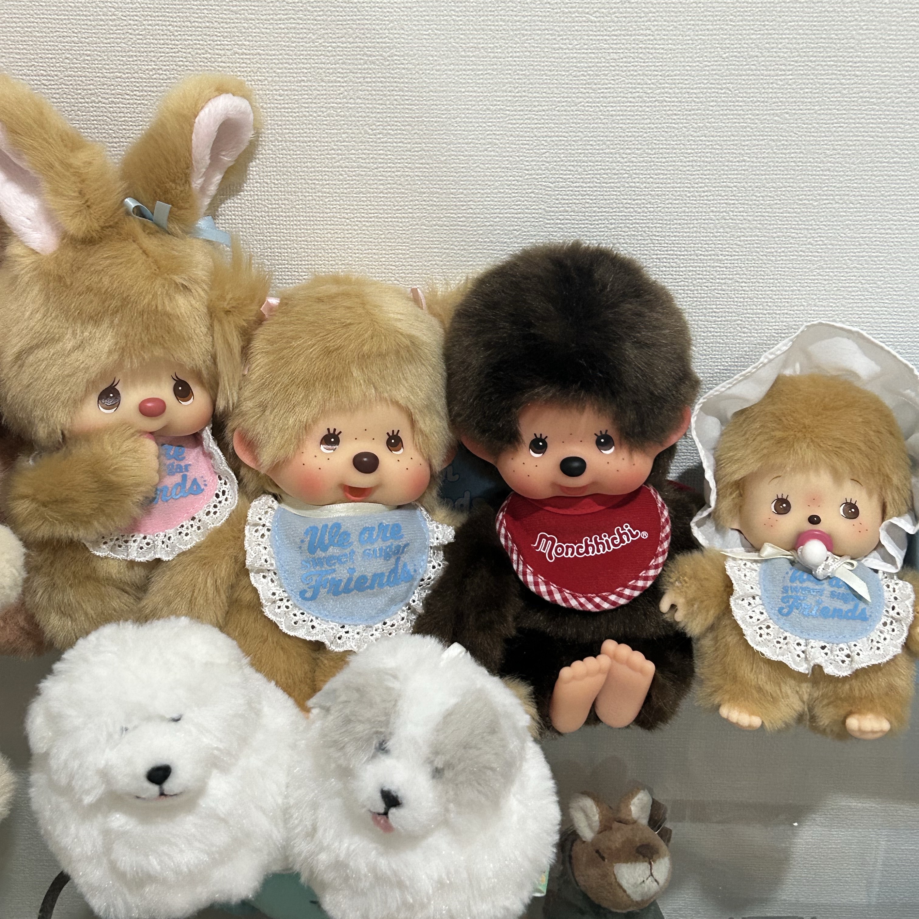 Monchhichi Sweet Sugar Monchhichi S Female, Monchhichi Sweet Sugar Chimutan S 착용 스타일