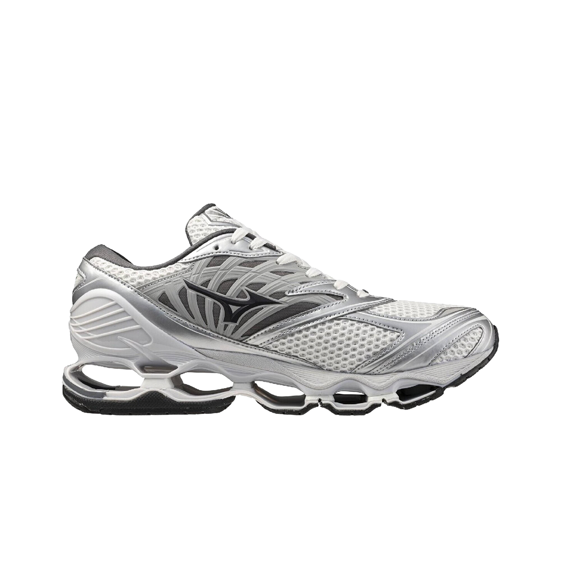 미즈노 웨이브 프로페시 LS GF 화이트 아이언 게이트 실버(Mizuno Wave Prophecy LS GF White Iron Gate Silver) - 2