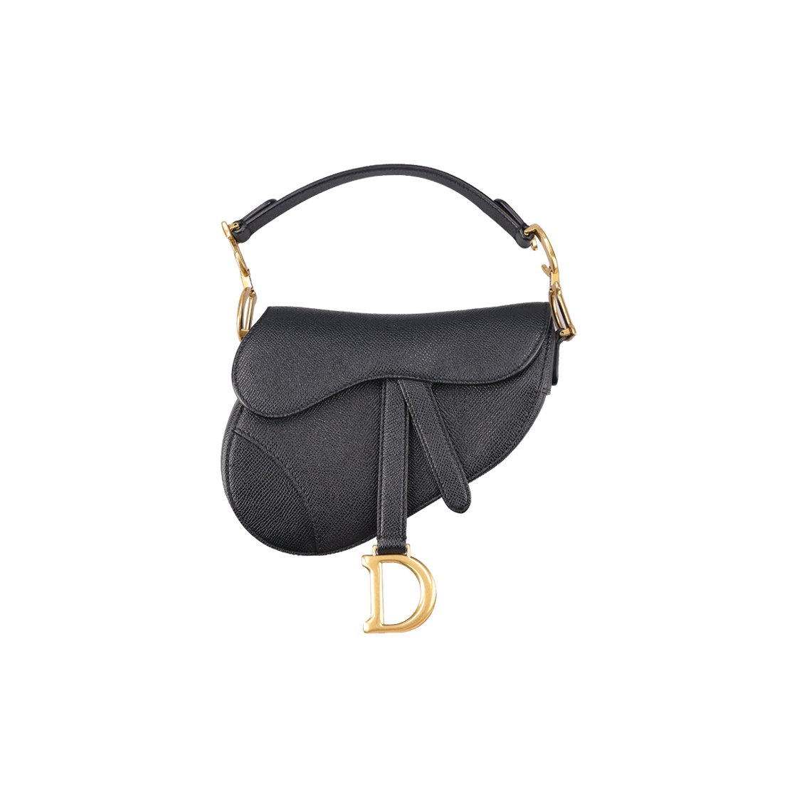 ITMO5L87I7WC Dior Saddle Bag in Black Calfskin M0455CBAA_M900