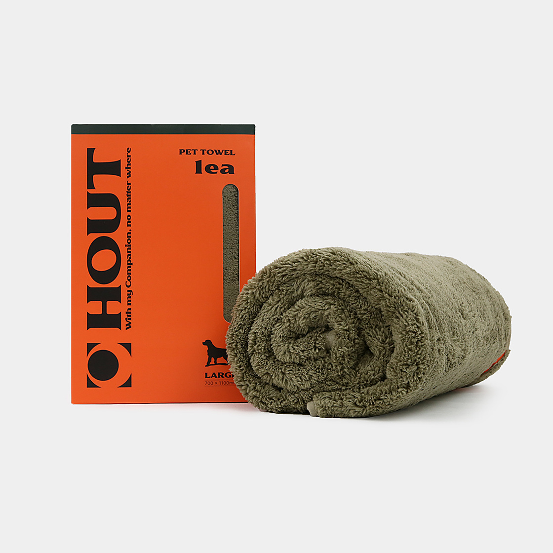 하웃 코지 펫 타올 L(HOUT Cozy pet towel L) - 2