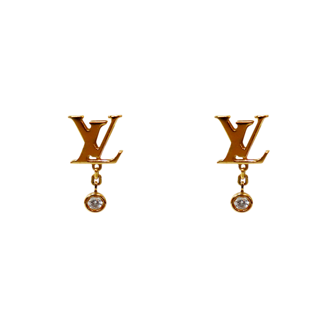 IT7U5DS9QRQV Louis Vuitton 18K Rose Gold Idylle Blossom Earrings C-B62498