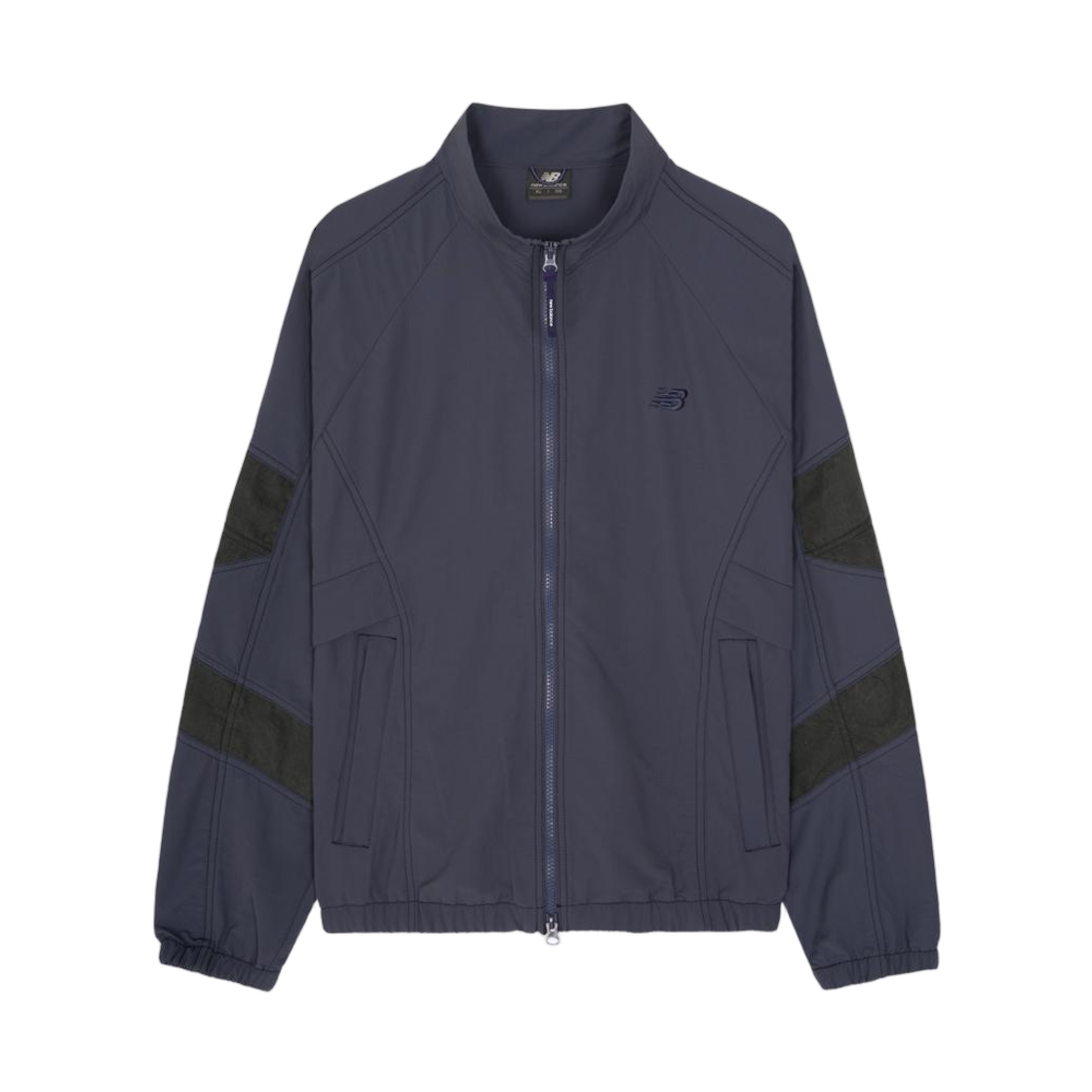 NBNAG31833-75 New Balance Escape Stand Neck Warm Up Jacket Purple