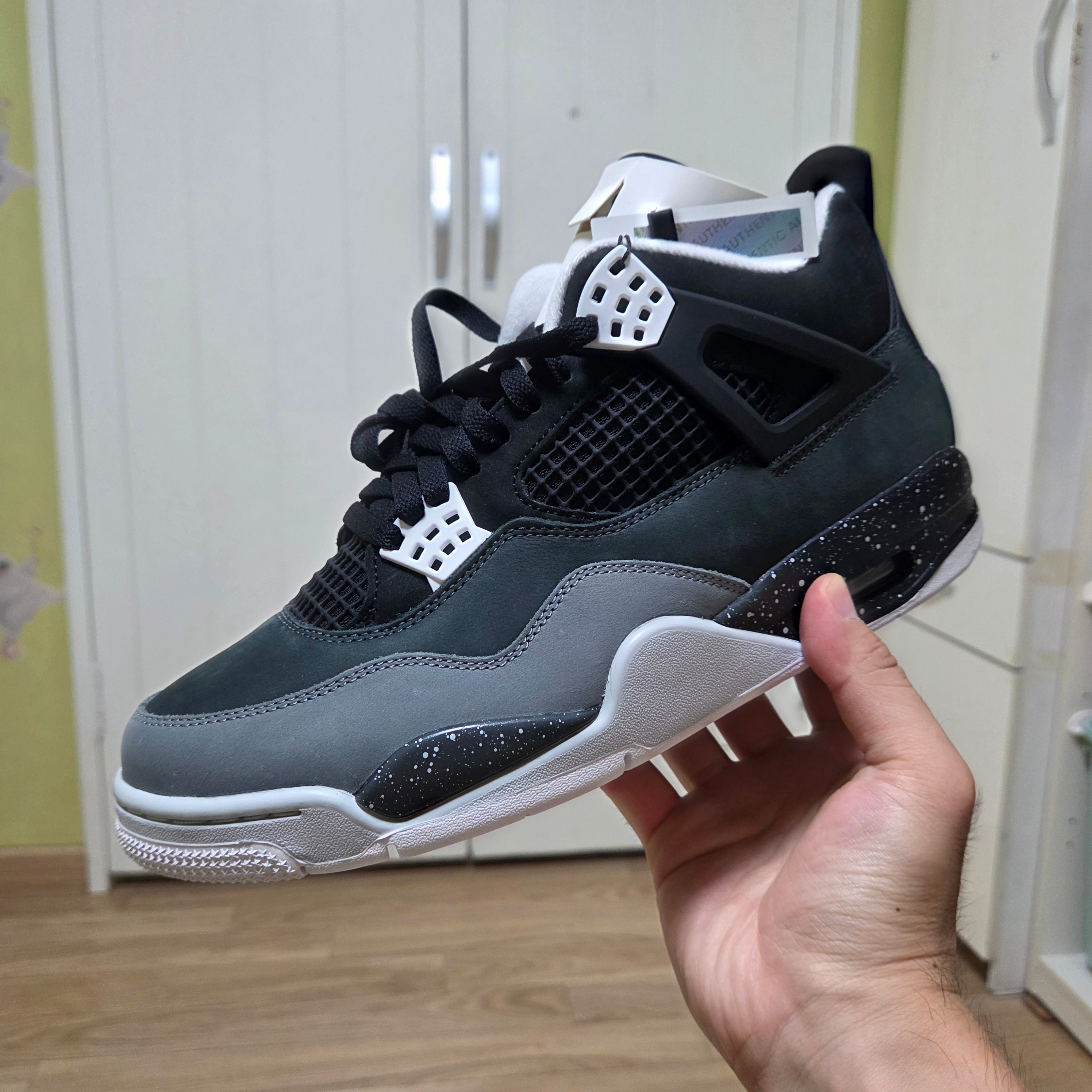 Jordan 4 Retro Fear 2024 착용 스타일 - 2