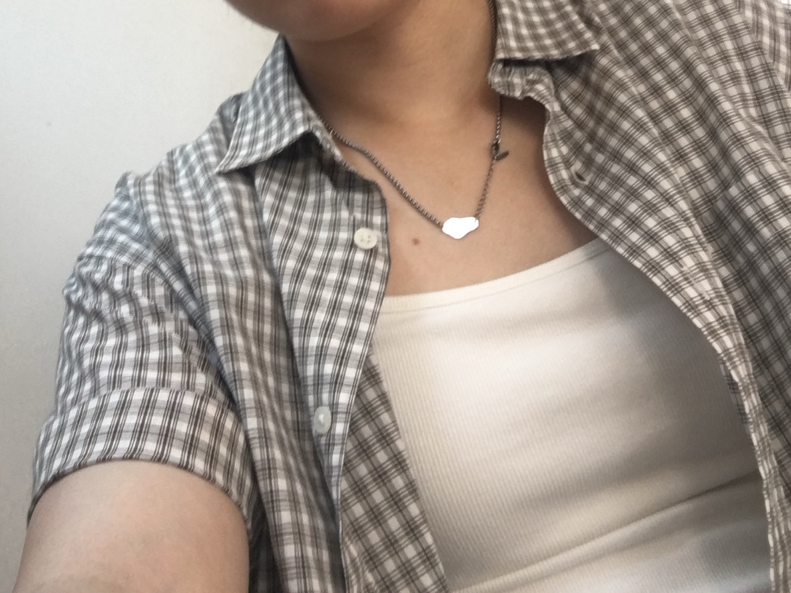 [KREAM 단독] Riomeu Snake Chain Necklace 2.5mm 착용 스타일