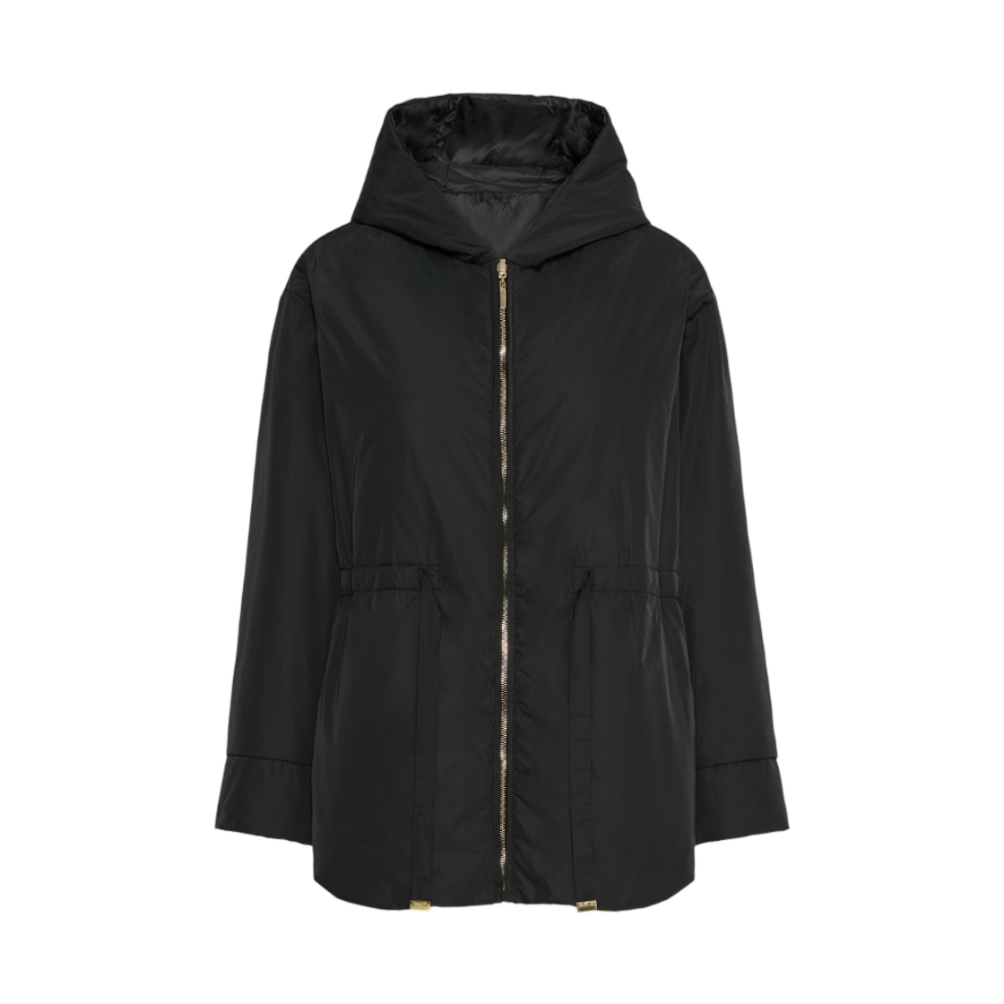 MTCCHARME-004 (W) Max Mara The Cube Charme Water-Repellent Reversible Padded Coat Black