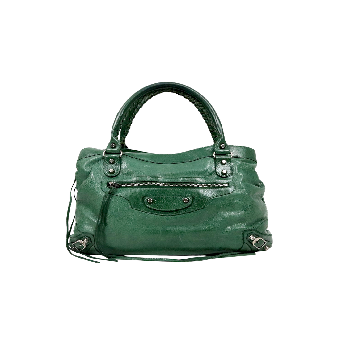 IT9T7A947S8S Balenciaga Green Motor Bag C-A59087