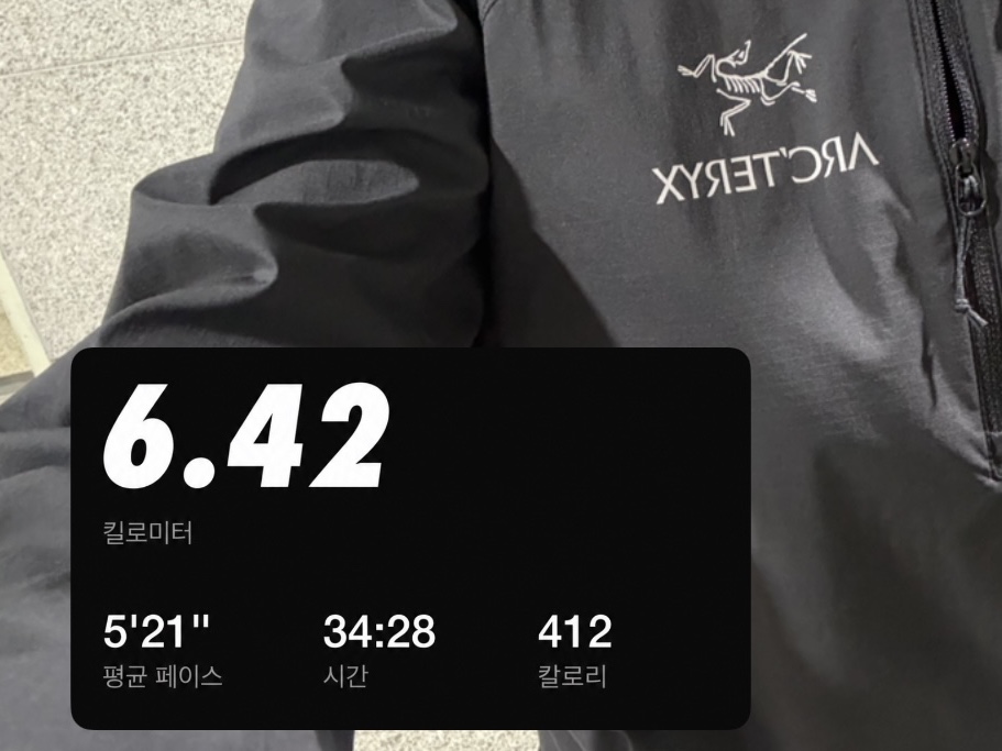 Arc'teryx Squamish Hoody Black 착용 스타일