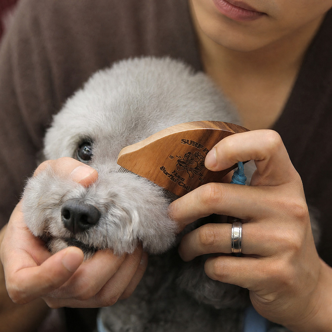 하웃 눈곱빗 페이셜 우드콤(HOUT Facial Wood Comb) - 4
