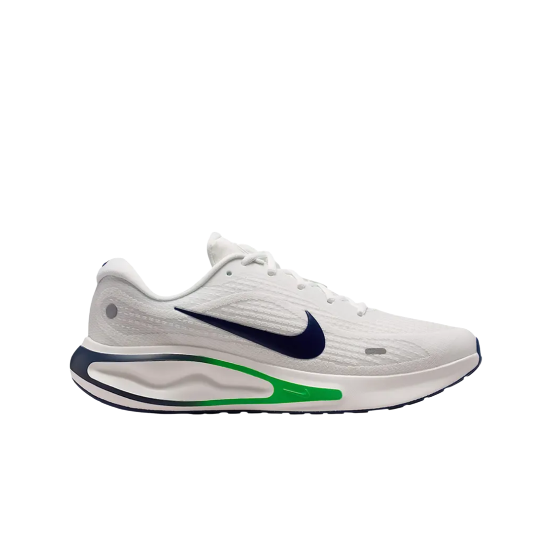 FN0228-113 Nike Journey Run Summit White Green Spark