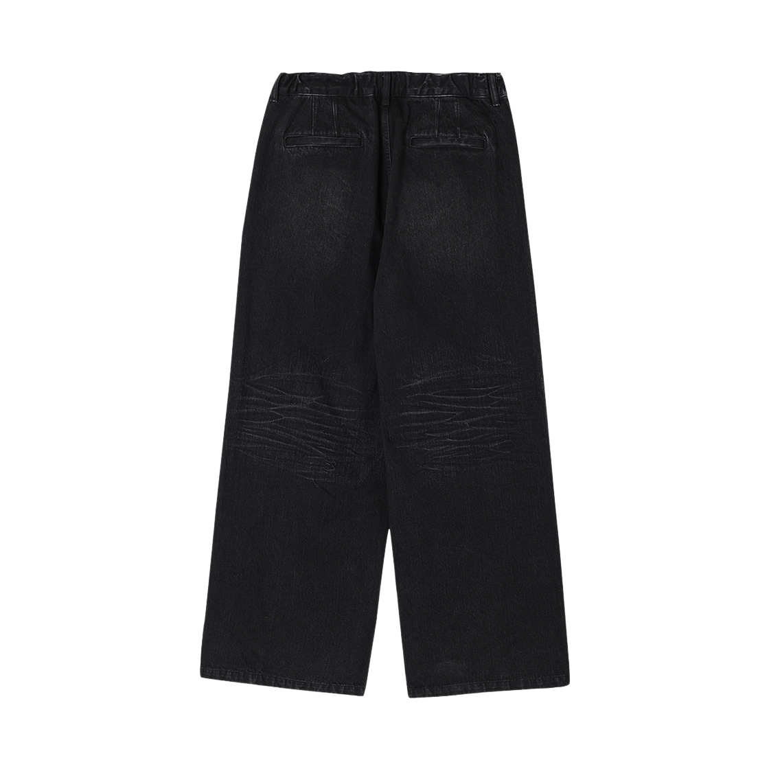 송지오 컬렉션 바이어스 드레이프 데님 블랙(SONGZIO COLLECTION Bias Drape Denim Black) - 2
