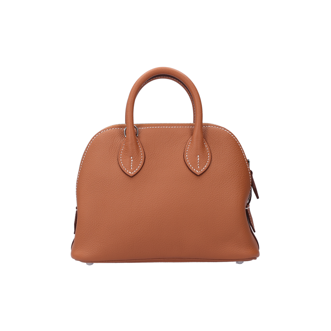 IT5RACKM7URP Hermes Bolide Mini Bag in Evercolor & Palladium Hardware