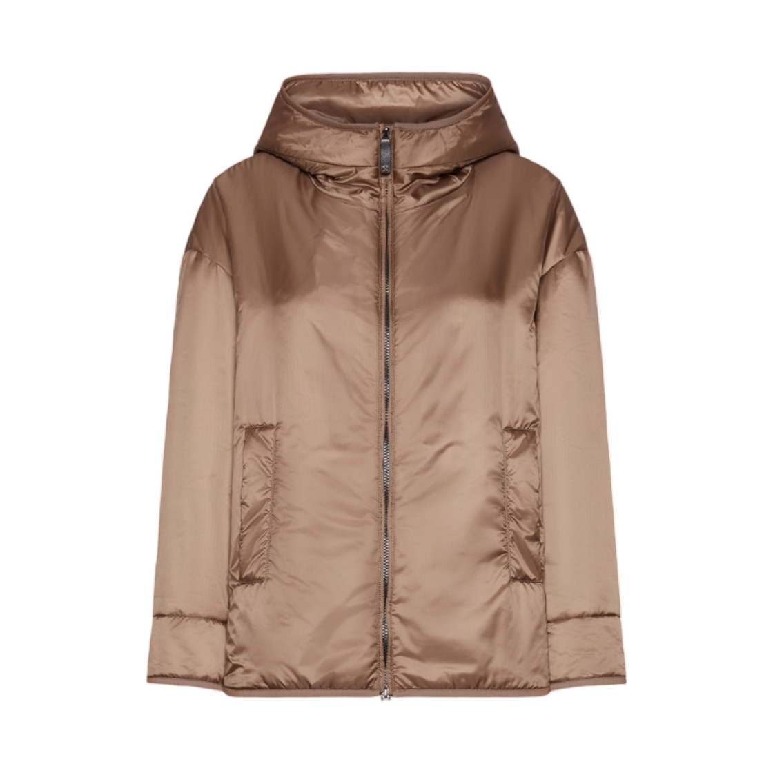 MTCCLEO-020 (W) Max Mara The Cube Cleo Water-Repellent Padded Coat Mud