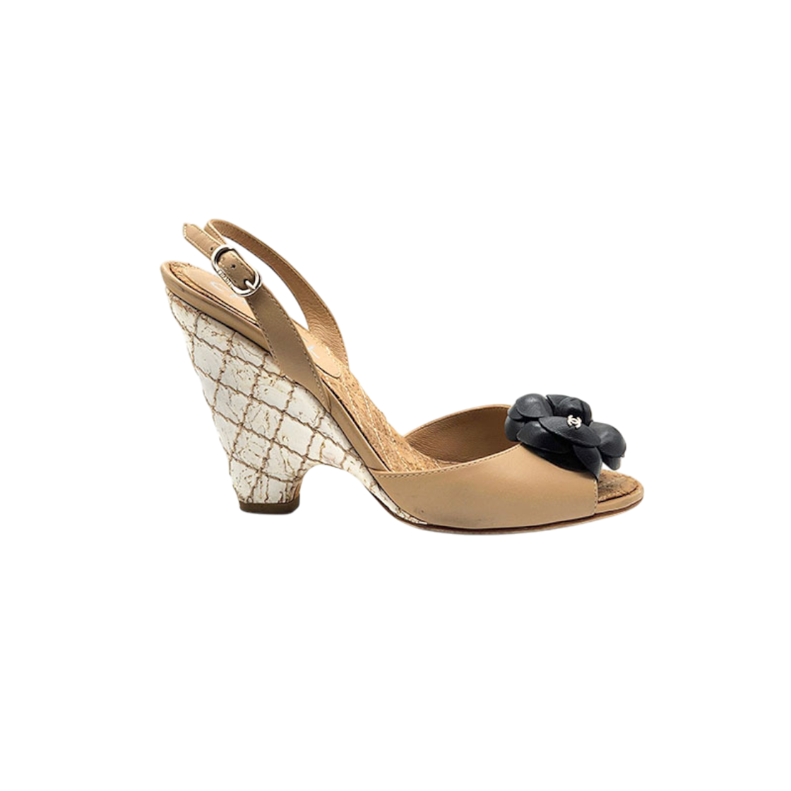 샤넬 까멜리아 웨지 샌들 L531512(Chanel Camellia Wedge Sandals L531512)