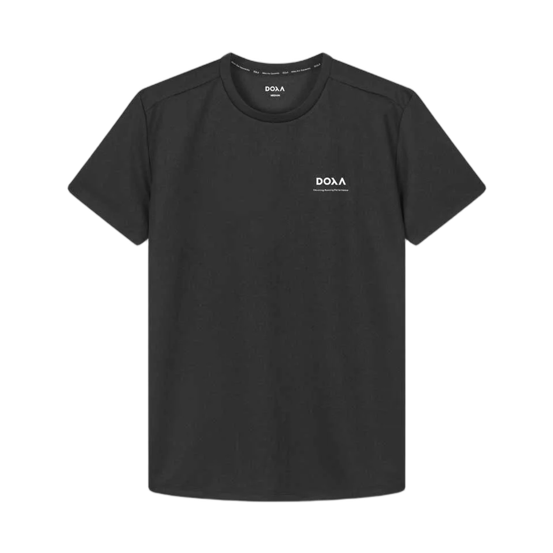 독사 런 리런 숏슬리브 티셔츠 블랙(Doxa Run Rerun Short Sleeve T-Shirt Black)