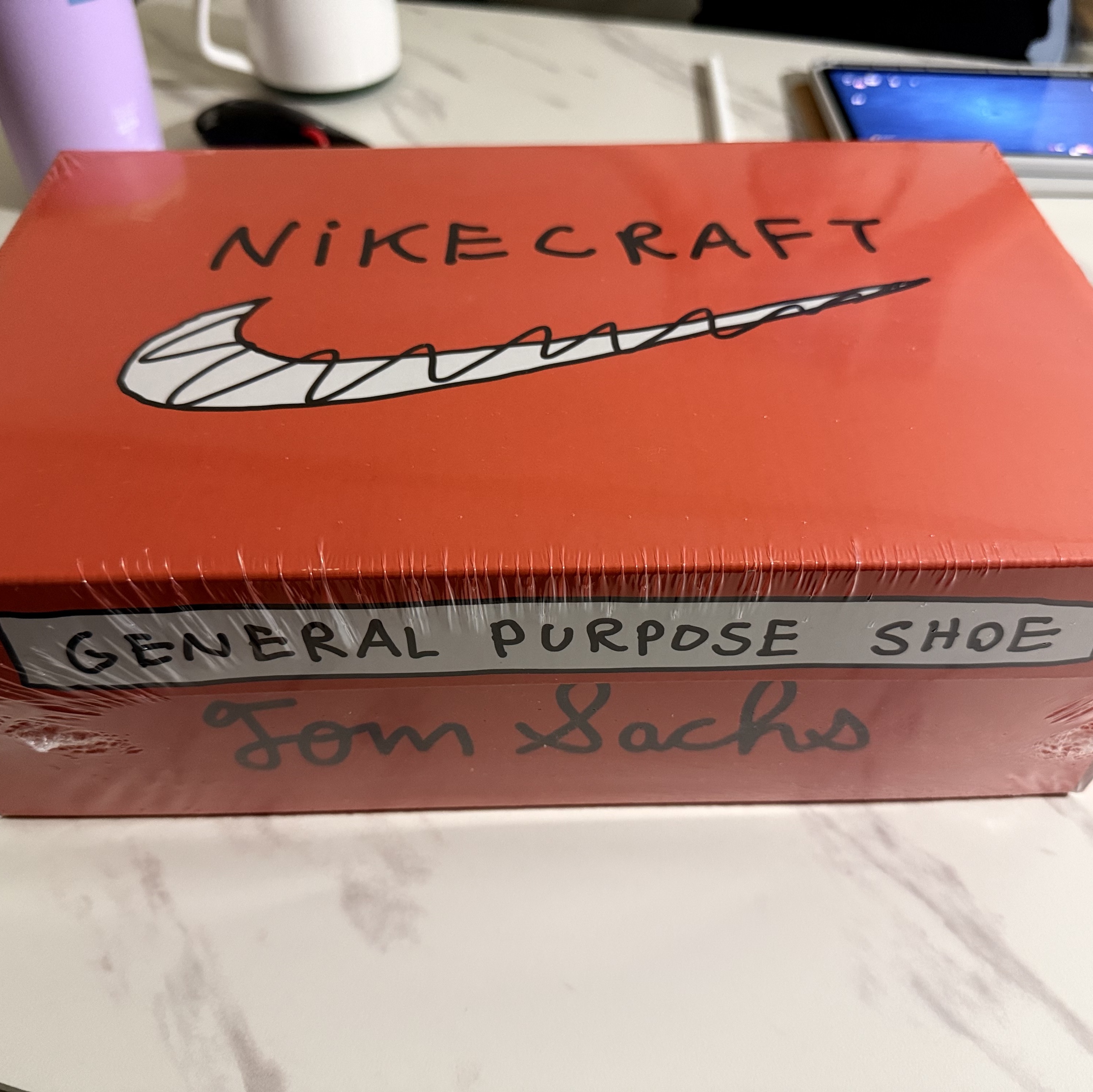 Nike x Tom Sachs General Purpose Shoe Light Cream 착용 스타일 - 2