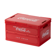 Coca-Cola Signature Foldable Camping Storage Box 30L - Red (CO-WSN01-R)