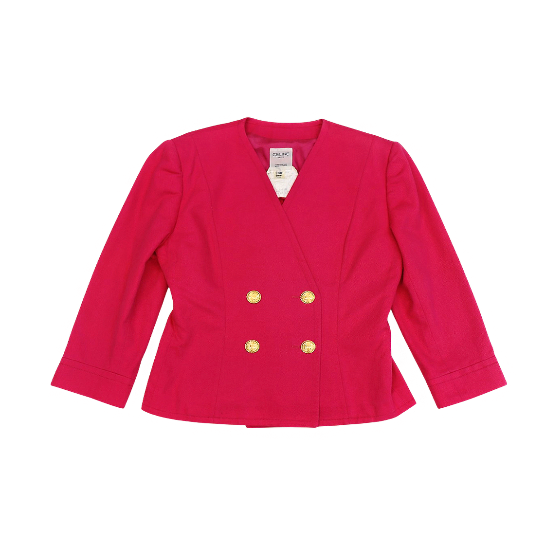 IT7B36IUIJFU Celine Pink Double Jacket C-C64868