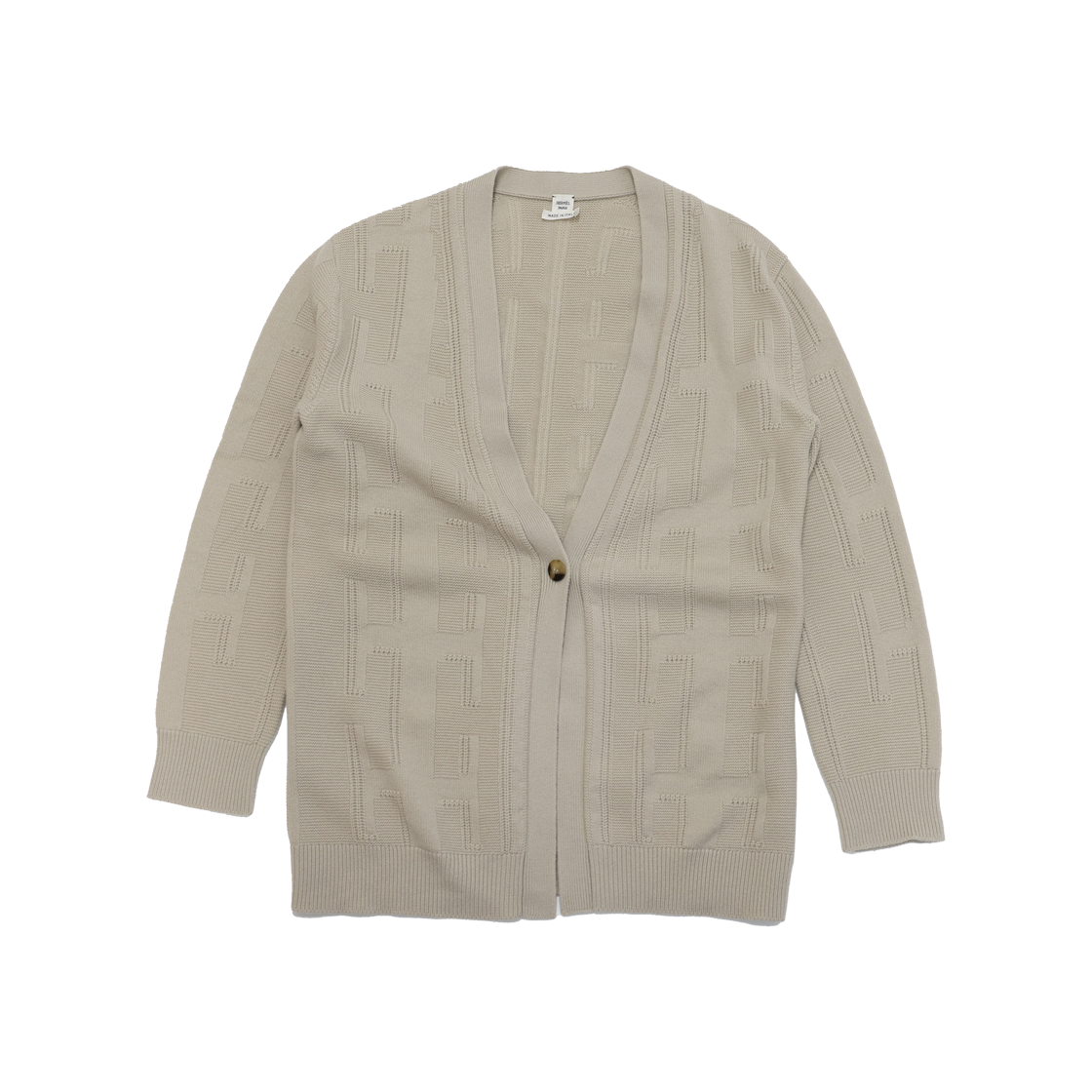 IT8W2M79DBOU Hermes Wool Cardigan