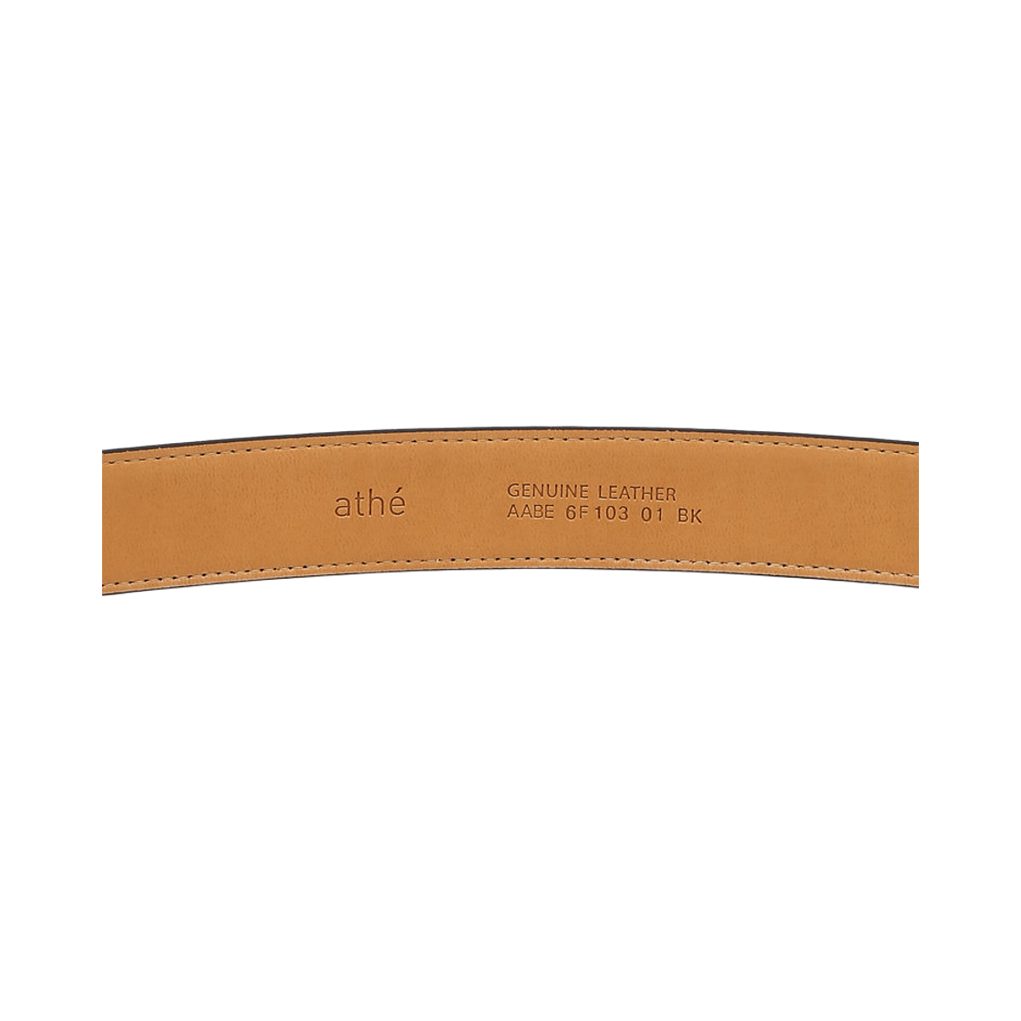 아떼 바네사브루노 액세사리 블랙 로고장식 소가죽 벨트 AABE6F103BK 블랙(Athe Vanessabruno Acc Black Logo Leather Belt Black) - 5