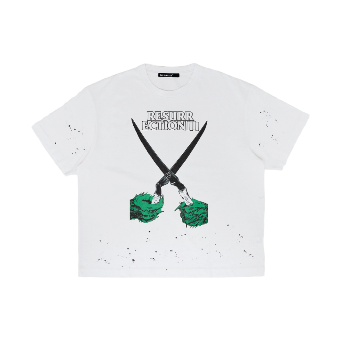 라드리미티드 시져 티셔츠 화이트(Rad Limited Sissors T Shirt - White)