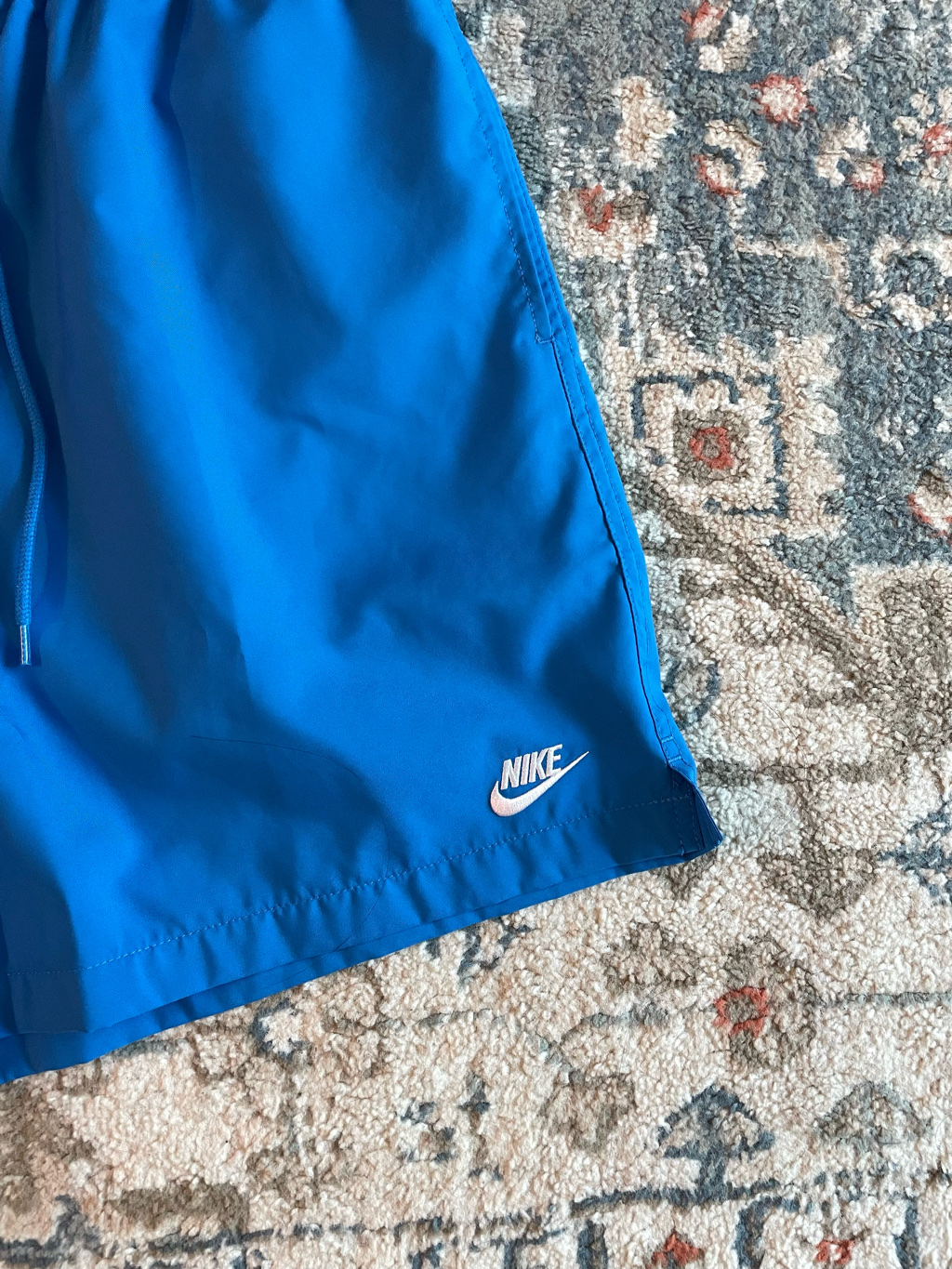 Nike Club Woven Flow Shorts Light Photo Blue White - Asia 착용 스타일 - 3