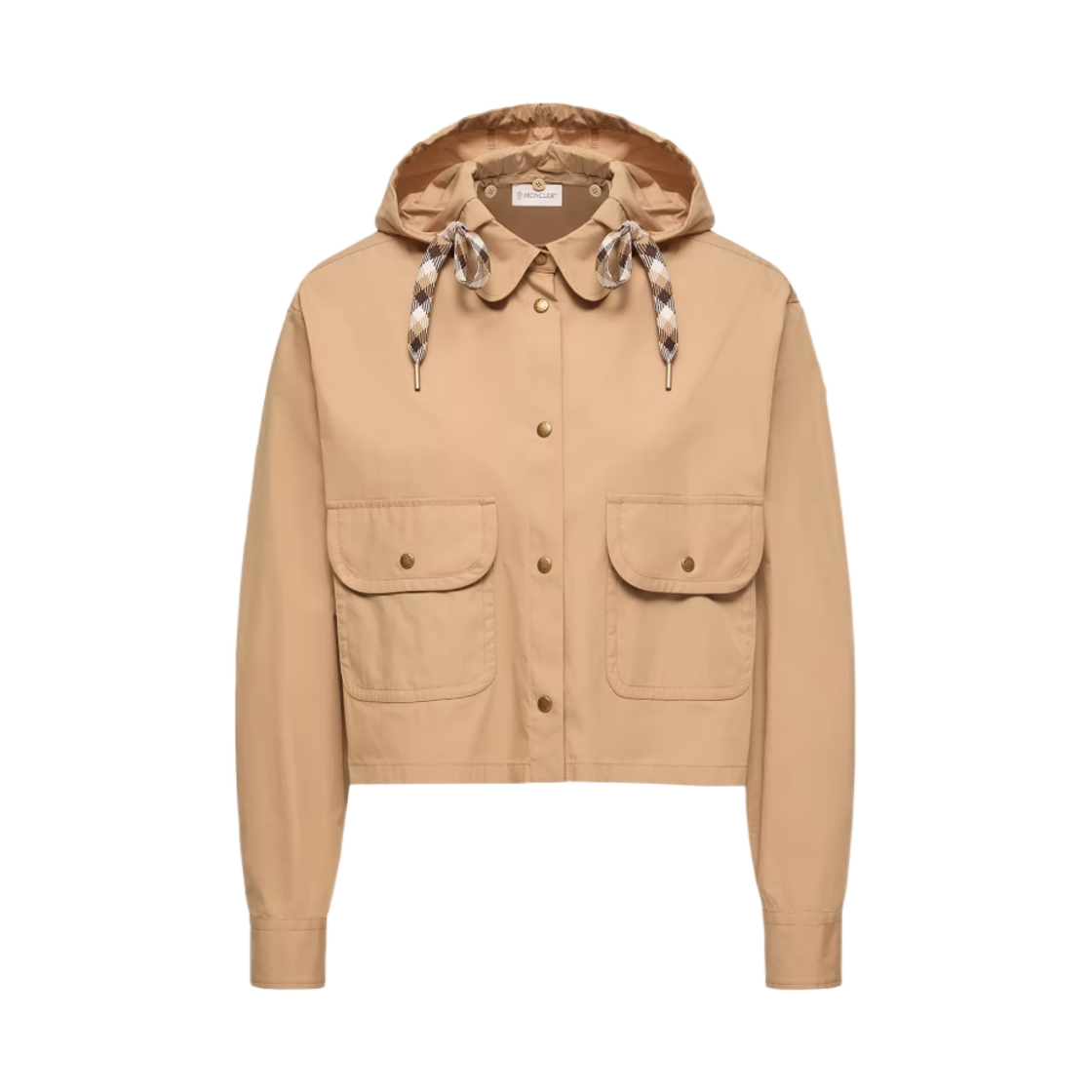 L2-093-2F00002-599MW-20U (W) Moncler Hooded Jacket Beige - 26FW