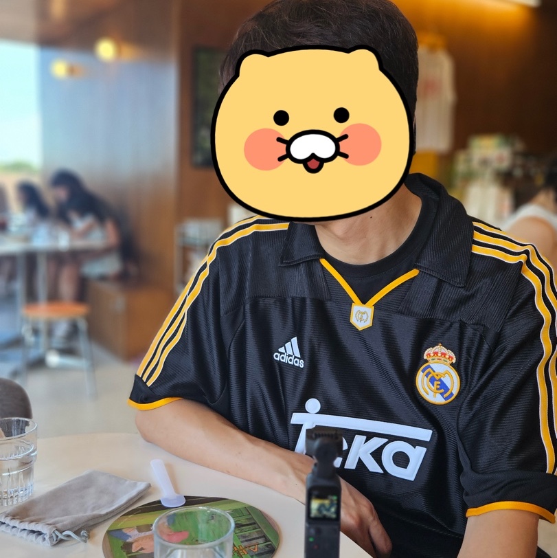 Adidas Real Madrid 99/00 Away Jersey Black - KR Sizing (Non Marking Ver.) 착용 스타일 - 2
