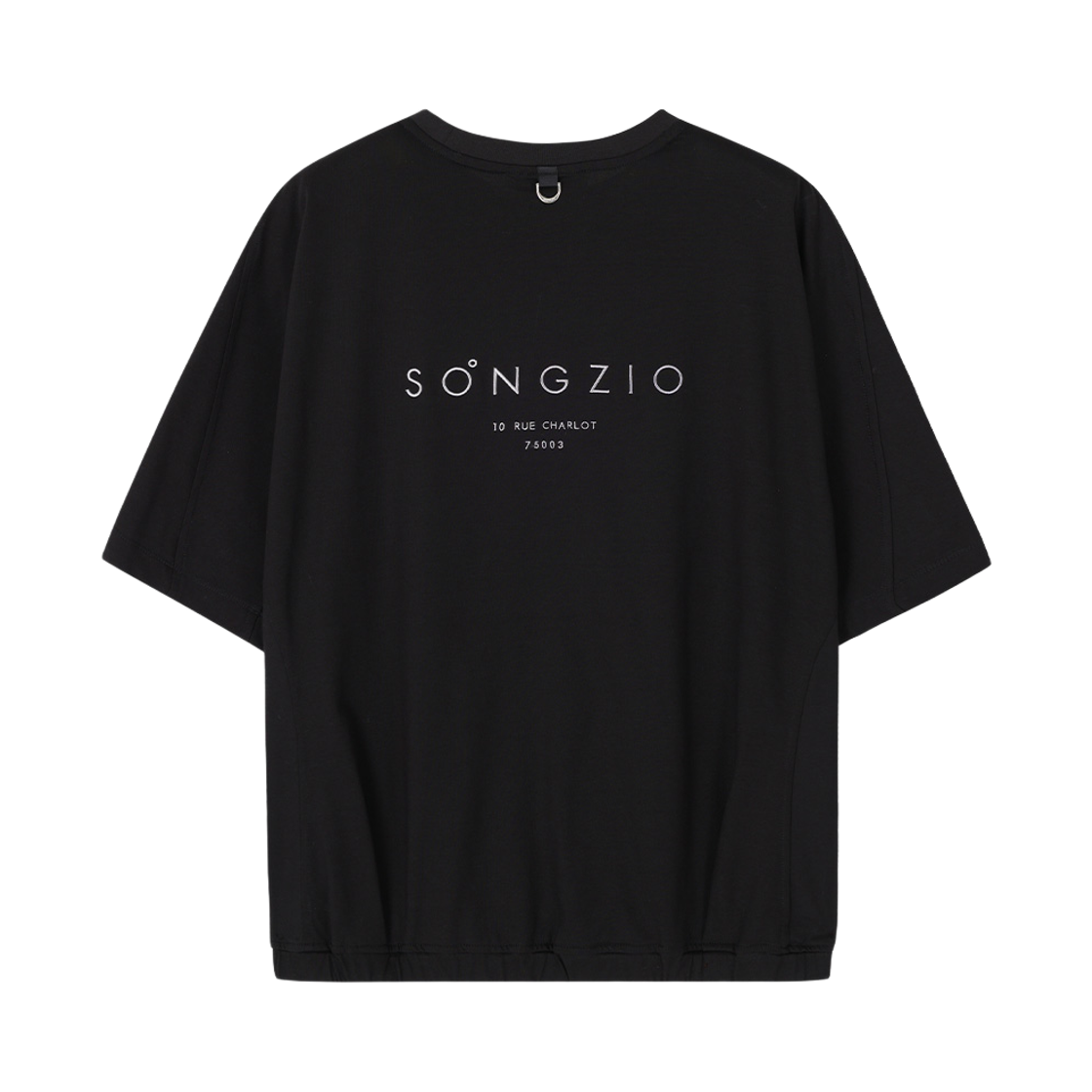 송지오 옴므 오리진 파리 스트링 티셔츠 블랙(SONGZIO HOMME Origin Paris String T-Shirt Black) - 2