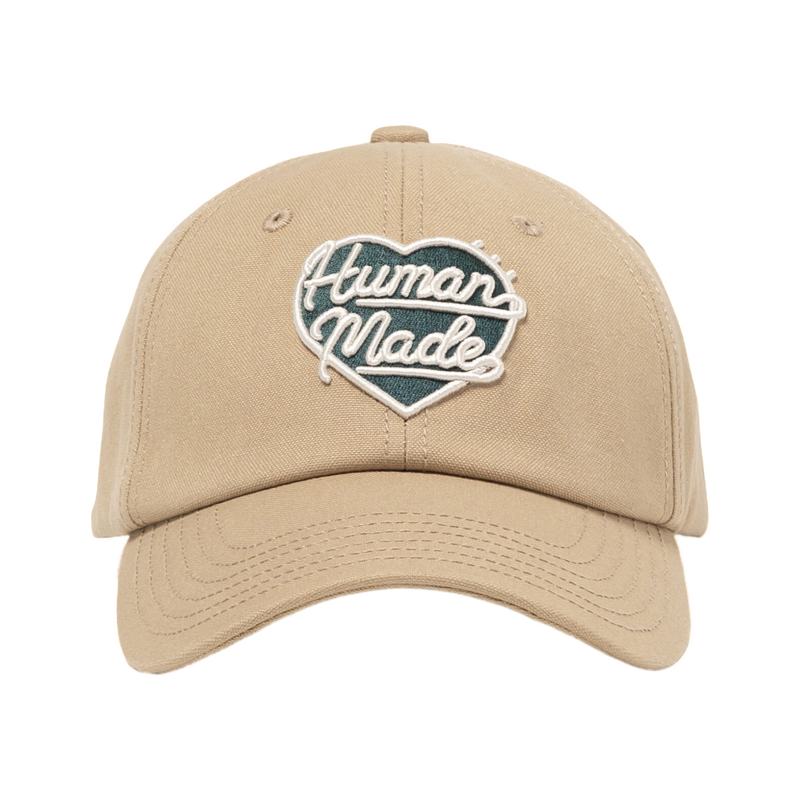 휴먼 메이드 6 패널 캔버스 캡 베이지(Human Made 6 Panel Canvas Cap Beige) - 2