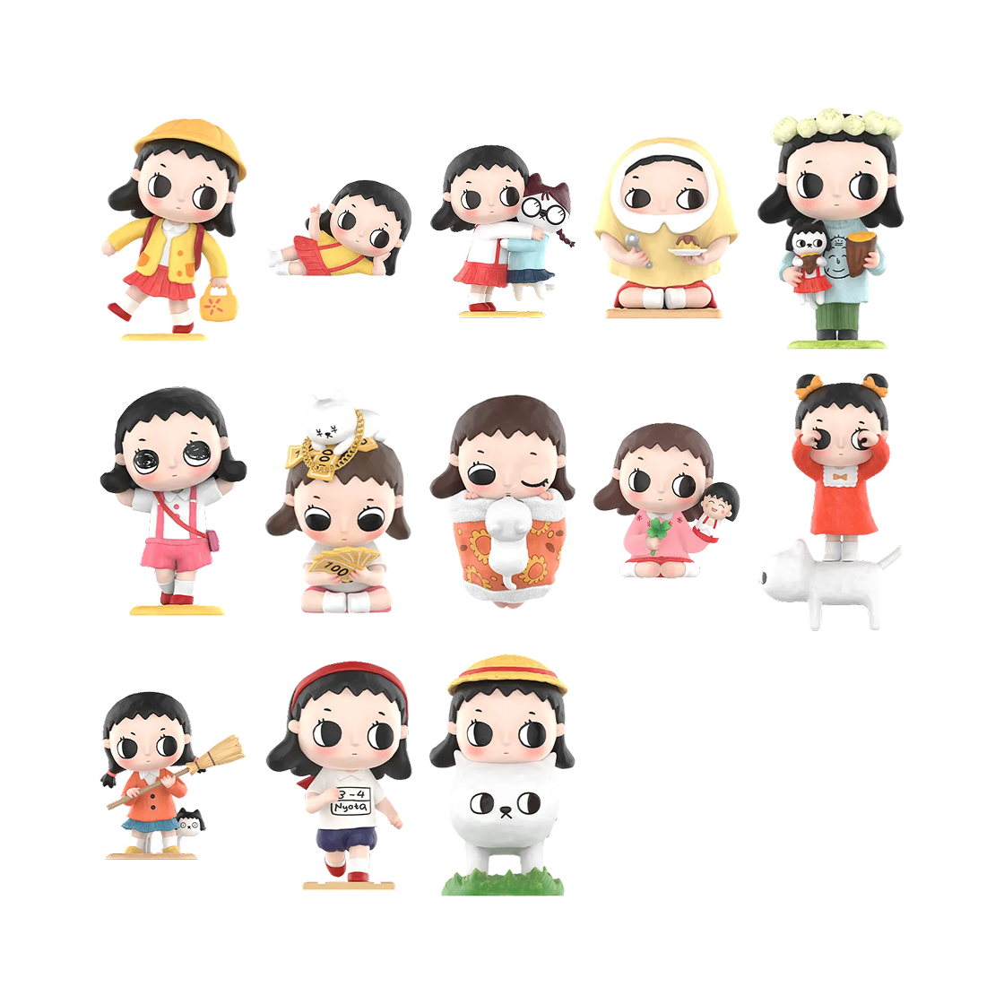 팝마트 뇨타 x 마루코는 아홉살 시리즈 미개봉 랜덤박스 (1개입)(Pop Mart Nyota x Chibi Maruko Chan Series Figures Sealed Case (1 Blind Box)) - 2