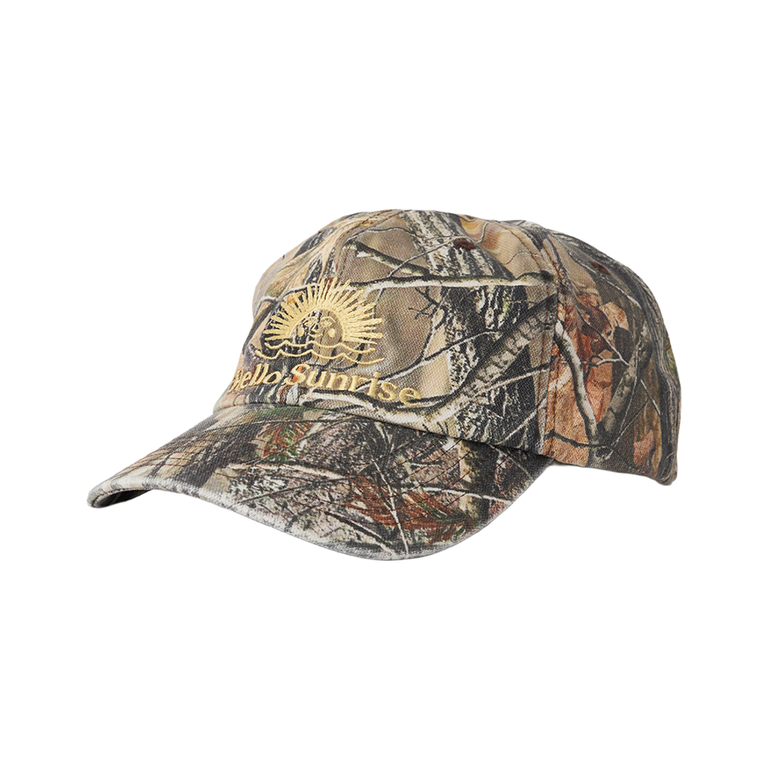 헬로선라이즈 워시드 OG 로고 볼 캡 리얼트리(Hello Sunrise Washed OG Logo Ball Cap Real Tree) - 2