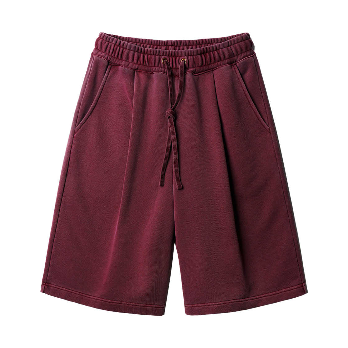 SOSP2563_burgundy_29 JEMUT Flash Summer Pigment Half Pants Burgudny SOSP2563