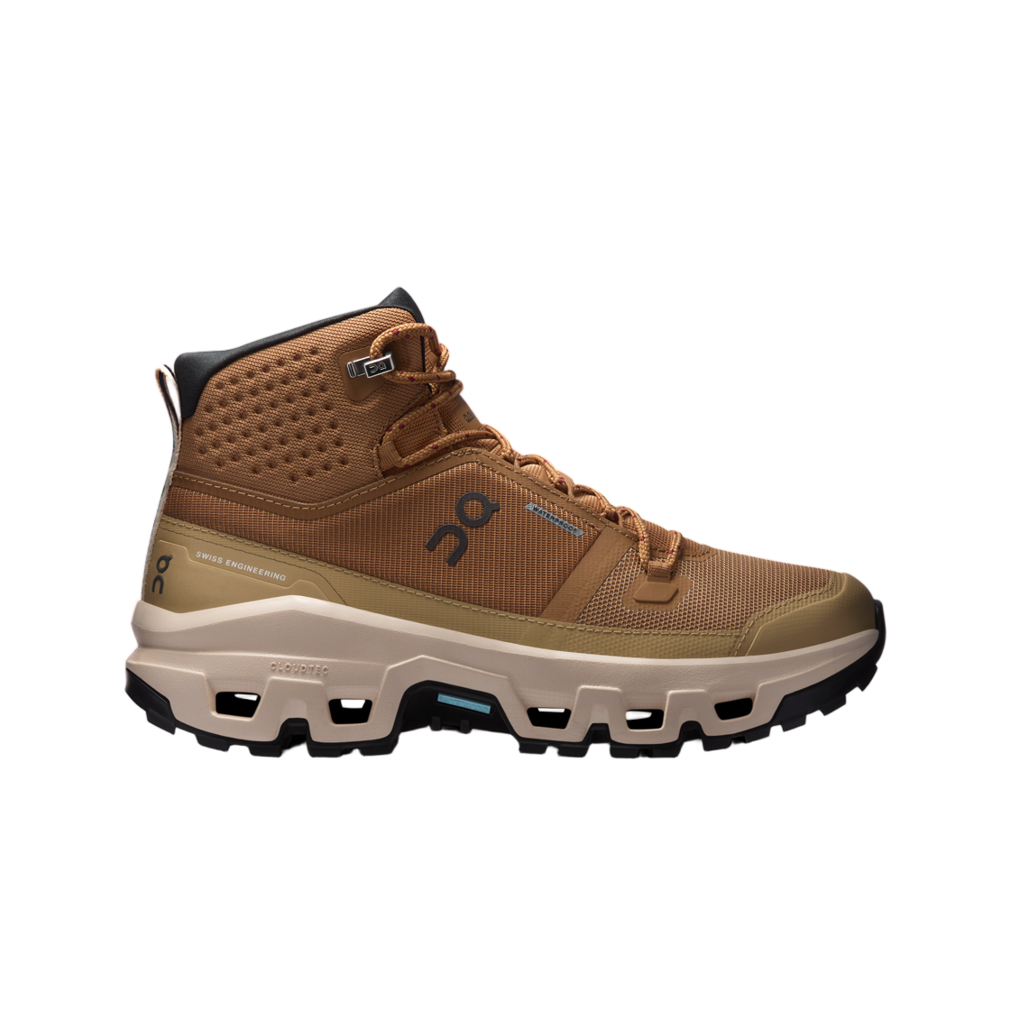 3WF10134784 (W) On Running Cloudrock Mid Waterproof Sphinx Sand