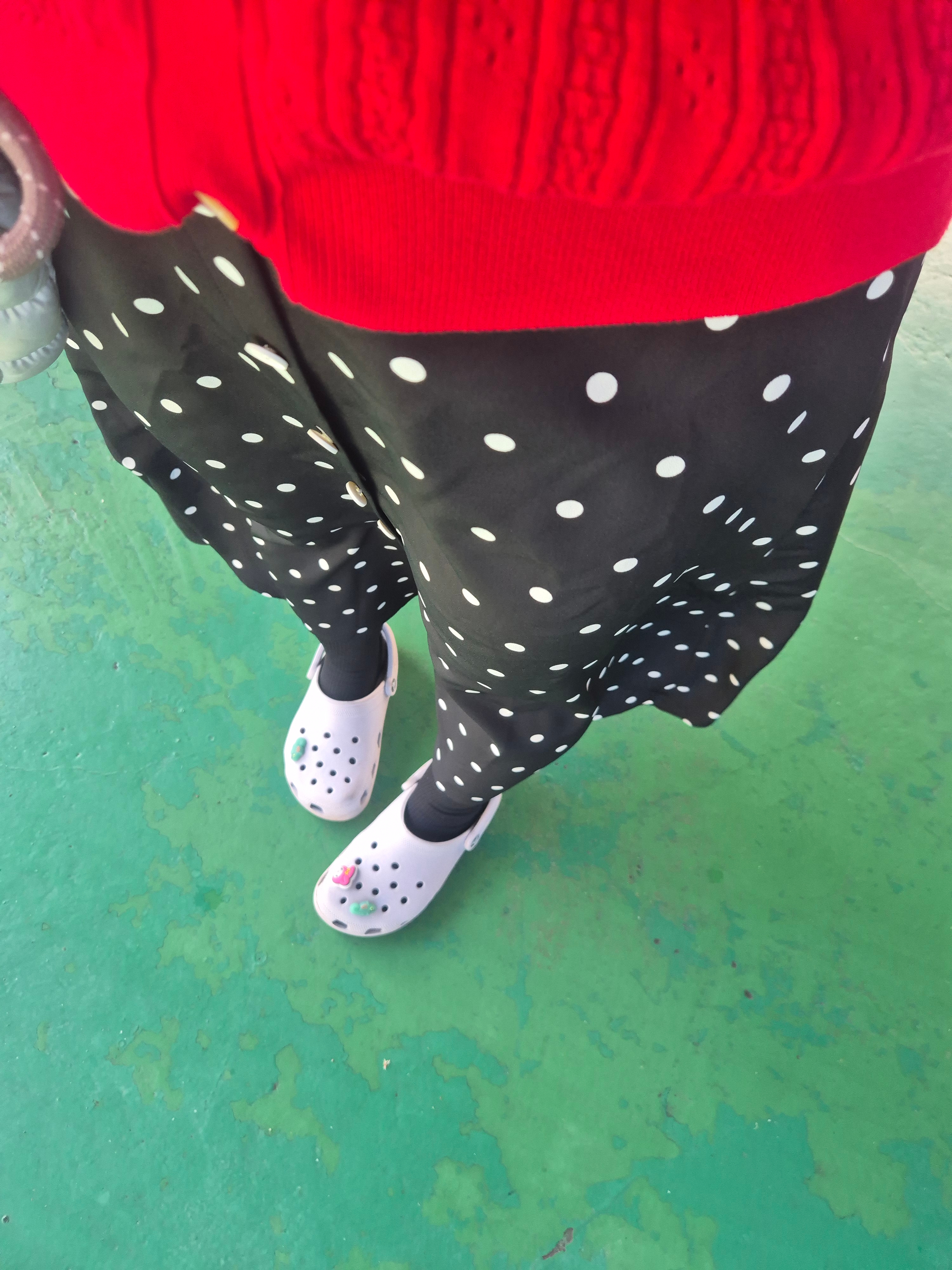 Crocs Classic Clog Atmosphere 착용 스타일
