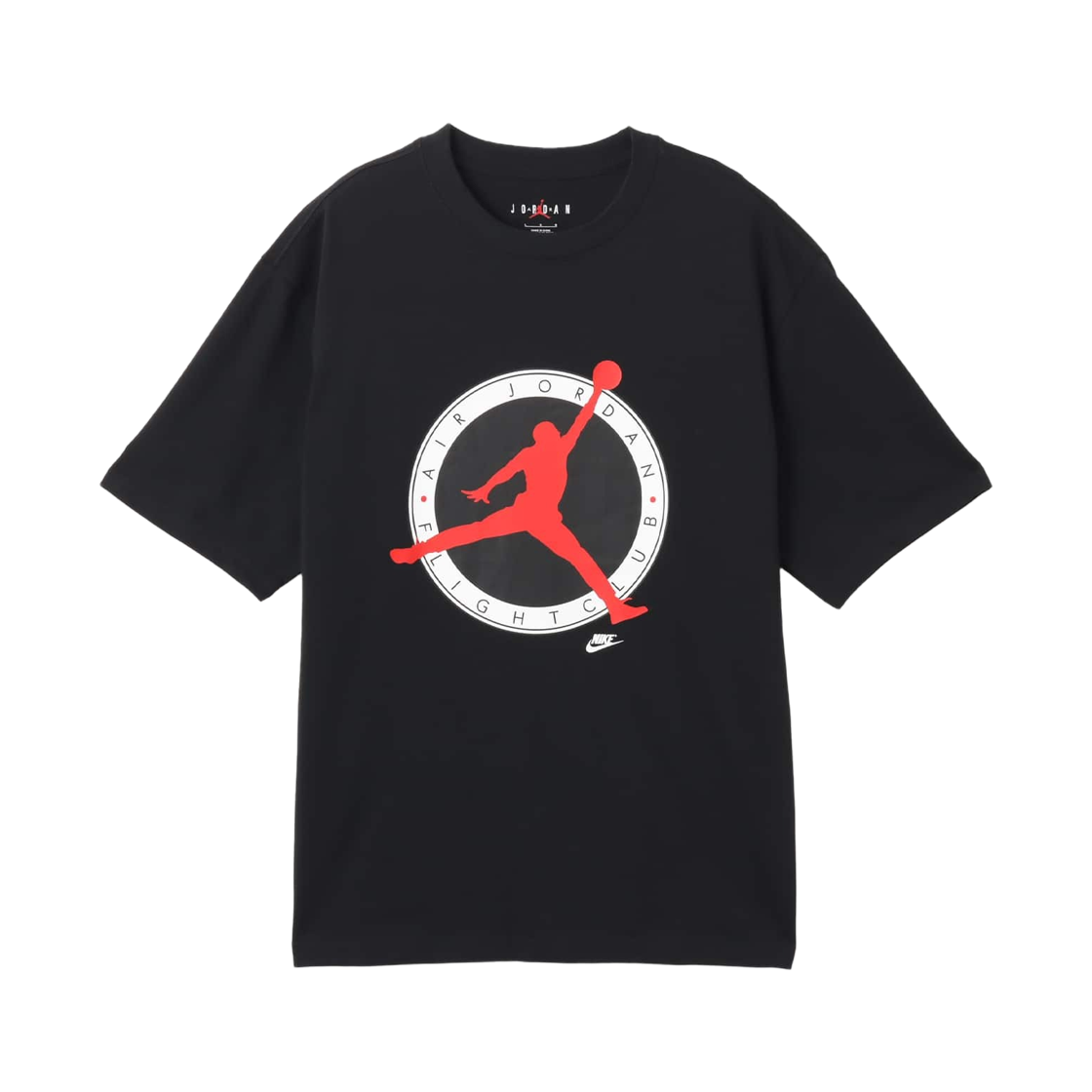 IM1352-010 Jordan Flight Club T-Shirt Black University Red (IM1352-010)