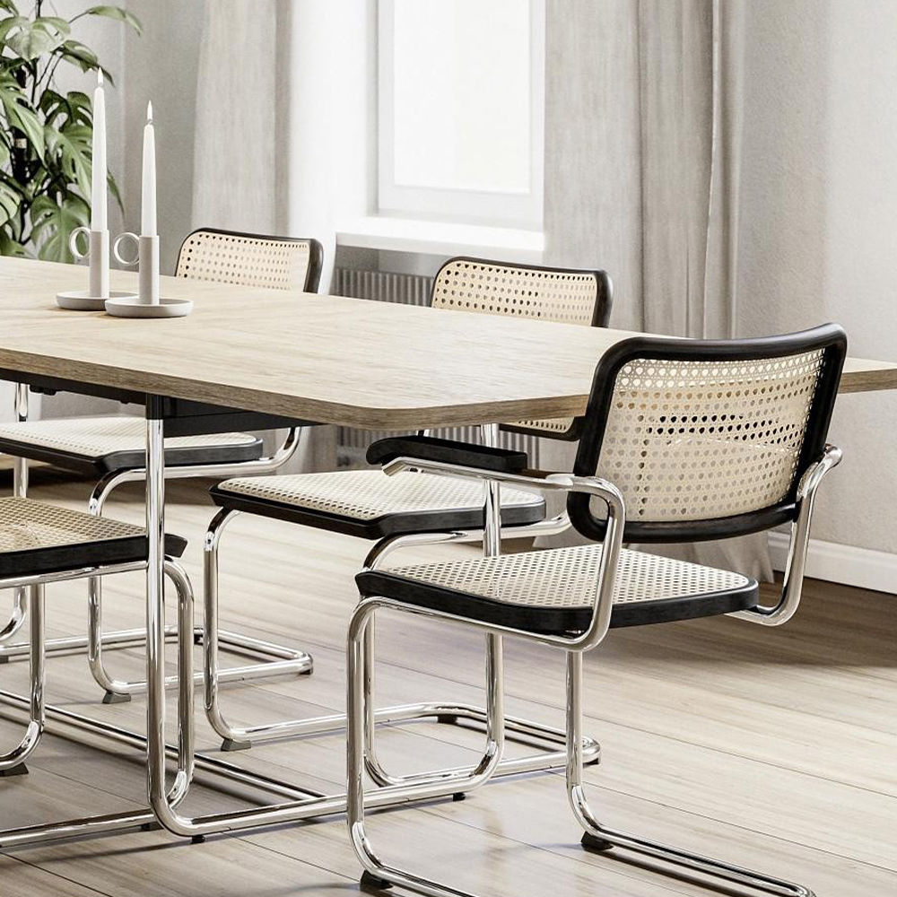 토넷 S32V 체어 (블랙)(THONET S32V Chair (Black)) - 3
