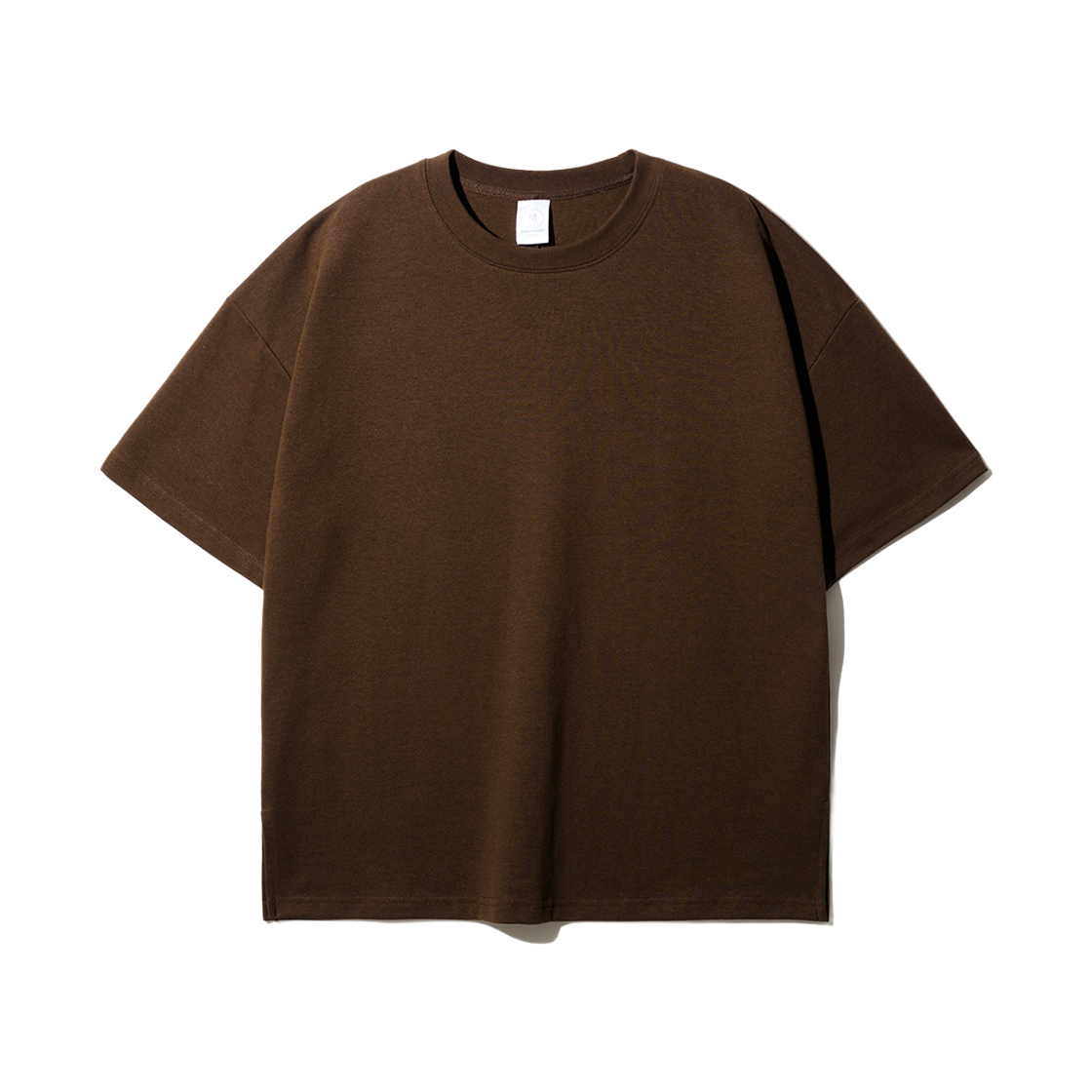 KJST2189_brown_k JEMUT Eddy Overfit Short Sleeve Brown KJST2189