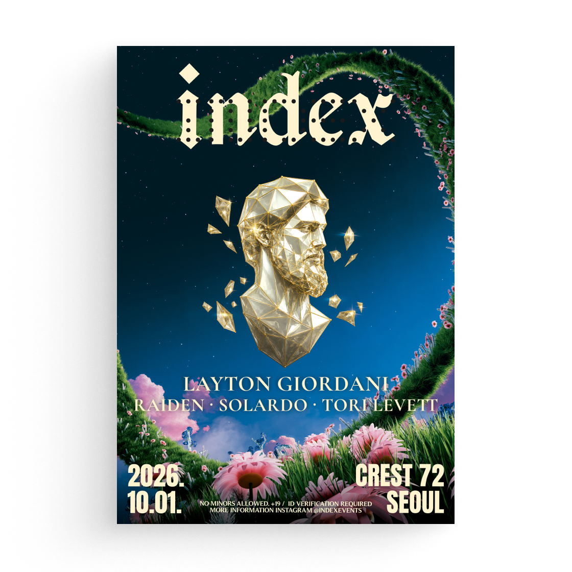 [10/1(목)] 얼리버드 티켓 : 하이브리드 댄스 뮤직 이벤트 INDEX 2026(INDEX 2026) - 1