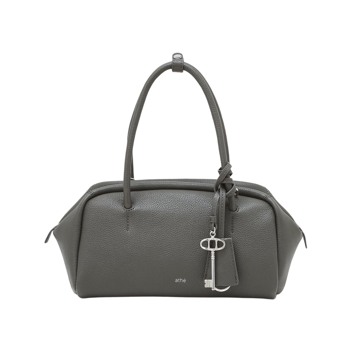 아떼 바네사브루노 액세사리 발롱 그레이 레더 토트 겸 크로스백 S AABA6F255G2 그레이(Athe Vanessabruno Acc Ballon Gray Leather Tote & Crossbody Bag S Normal Grey) - 2
