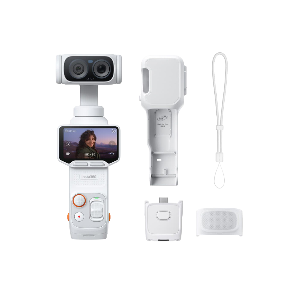 인스타360 Luna Ultra 스텔라 화이트, 표준 번들([360/PRD] Insta360 Luna Ultra Standard Bundle Stellar White)