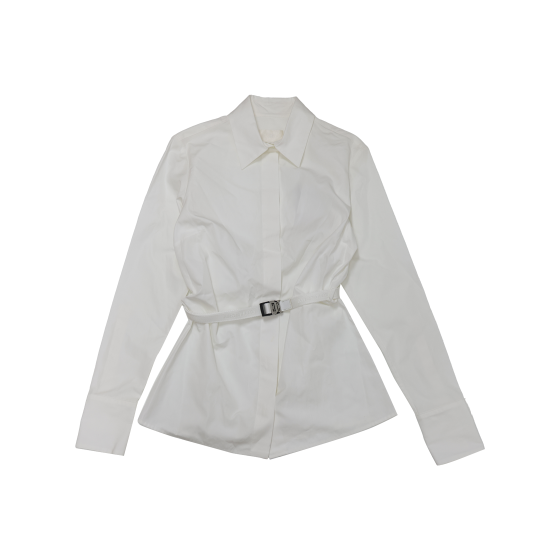 지방시 벨트 셔츠 코튼 화이트(Givenchy Belted Cotton Shirt White) - 1