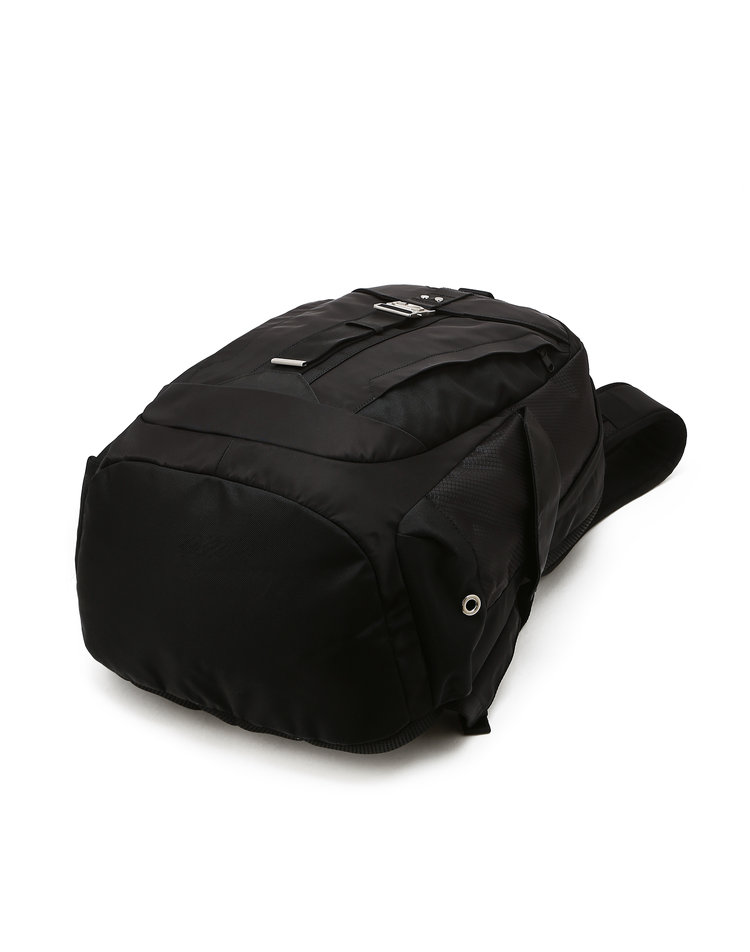 질스튜어트 맨 액세사리 블랙 로고장식 나일론 백팩 JUBA6F111BK(Jillstuart Men's Acc Black Logo Detail Nylon Backpack) - 5