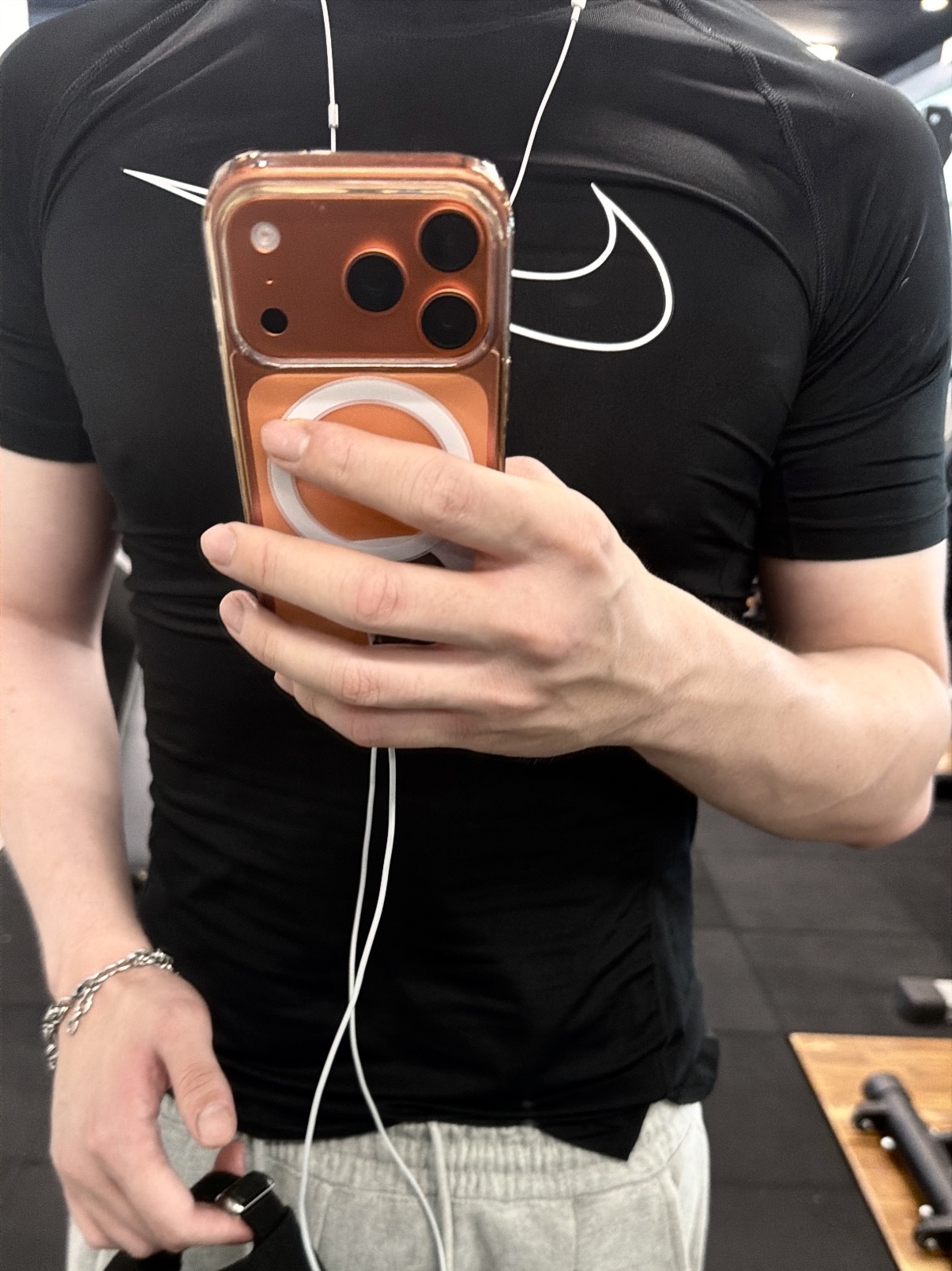 Nike Pro Dri-Fit Tight-Fit Short Sleeve Top Black - Asia 착용 스타일
